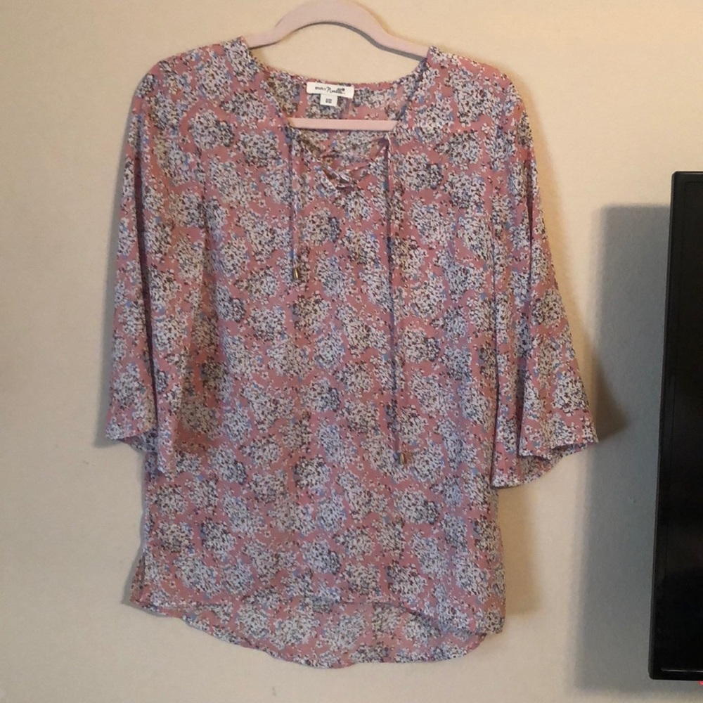 Antique Style Floral Top